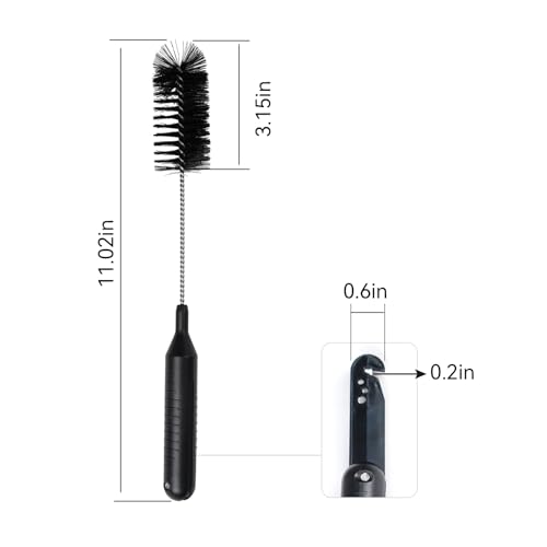 2 PCS Vacuum Cleaner Cleaning Brush, 11.02 Inch 2 in 1 Cleaning Tool, Clean Hair with a Cutter, Suitable for All Vacuum Cleaners