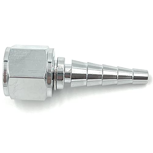 1pk Metal Oxygen Tubing Swivel Nipple Christmas Tree Connector (Pack of 5) - size: 0.25 Inch (Pack of 5)