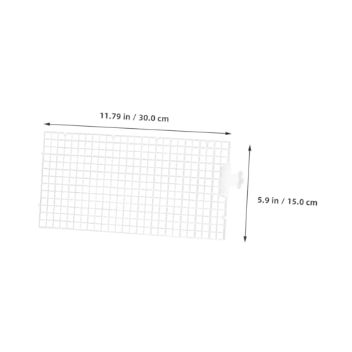 GALPADA 1set Aquarium Divider Isolation Board for Fish Tanks High-Transparency Separation Panel Cups for Fish Separation and Breeding