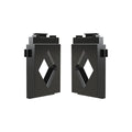 Aquarium Light Risers for Fluval Plant & Marine 3.0 & 2.0 LED | Heat-Resistant Polymer Stand | Toolless Easy Install (4-Inch) - size: 4-Inch