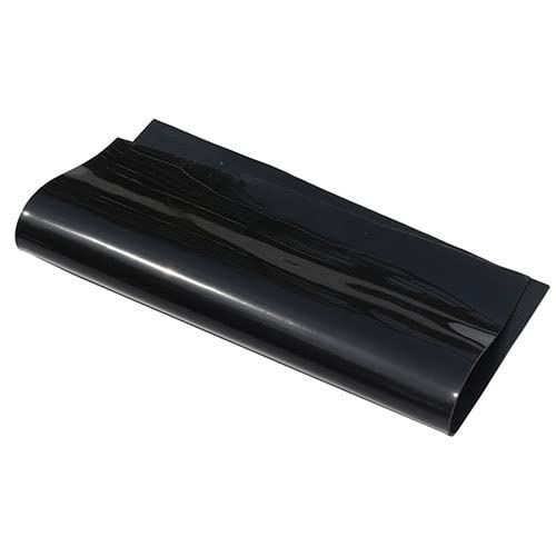 50cmx50cm/20 X20 Black Red Silicone Rubber Sheet Plate, 1mm 2mm 3mm 4mm 5mm Thickness Silikon Rubber Mat, High Temperature Resistance (Color : Black 4mm Thickness) - color: Black 4mm Thickness