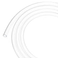 M METERXITY Clear Plastic Tubing, 0.35Inch(9mm) ID 0.51Inch(13.0mm) OD, 7ft(2m) Length PVC Tube Low Pressure Flexible Vinyl Tubing for Garden/Water Hose Airline Tube Aquarium - size: 0.35"×0.51"×7ft