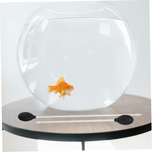 2pcs Manual Aquarium Water Changer Fish Tank Cleaner High Efficiency Siphon Tube for Gravel and Waste Removal Reusable Aquarium Cleaning Tool