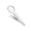 Huron Tweezers, Round End, with Magnifier (1/3/10 pc) (1 pc) - style: Round End w/ Magnifier