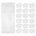 50PCS Fish Transport Bags: PE Plastic Leak-Proof Shipping Bags For Live Fish, 4.3 Mil Extra Thickness, 13.8"X6", Flat Seal, Transporting Shipping Containers