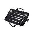 YARNOW 5pcs Aquarium Stainless Steel Maintenance Tool Aquascaping Scissors Tweezers Sand Scraper Canvas Bag for Fresh and Plants Care