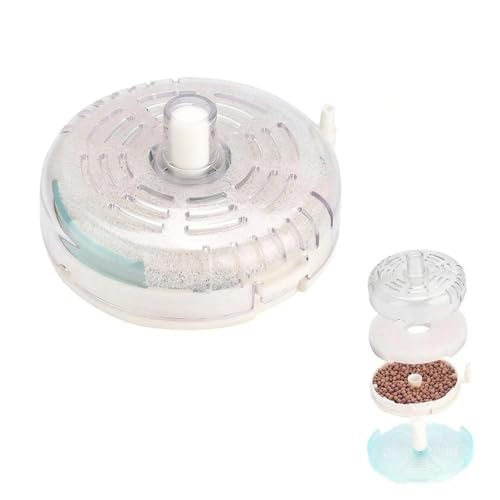 3.15 Inch Ultra Thin Aquarium Filter Sponge Bio Balls Air Stone Betta Shrimp Breeder Tank Water for Fish Tank(S) - style: S