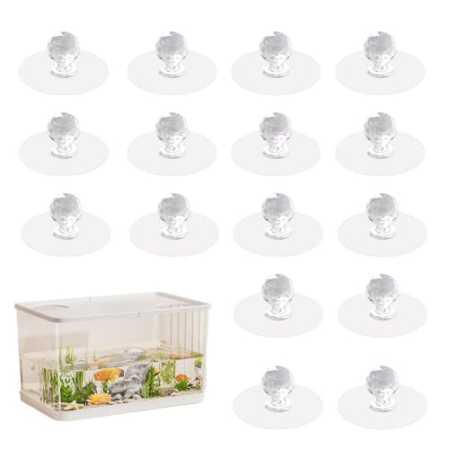 20 PCS Aquarium Lid Handle, Acrylic Fish Tank Cover Handles, Aquarium Tank Lid Replacement Handle for Aquarium Fish Cover