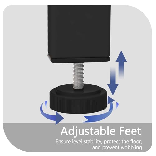 20-29-37 Gallon Fish Tank Stand, 3-Tier Aquarium Stand with Power Outlet Reptile Tank Stand Heavy Duty Terrarium Stand for Home Office, Black - color: Black, size: 20-37 Gallon