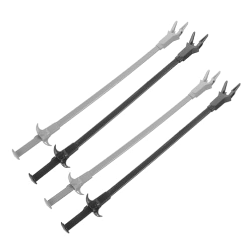 4pcs Aquarium Tweezers Extra Long Feeding Tongs for Aquatic Planting and Maintenance Precision Clamp for Fish Tank Cleaning and Feeding Durable Aquascaping Tools