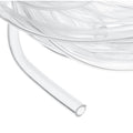 uxcell Clear PVC Tubing, 4mm ID x 6mm OD - 15ft PVC Tube Lightweight Vinyl Hose, Transparent Flexible Plastic Water Tubing for Air Oil Water Transfer Aquarium Irrigation - size: 4mm ID x 6mm OD