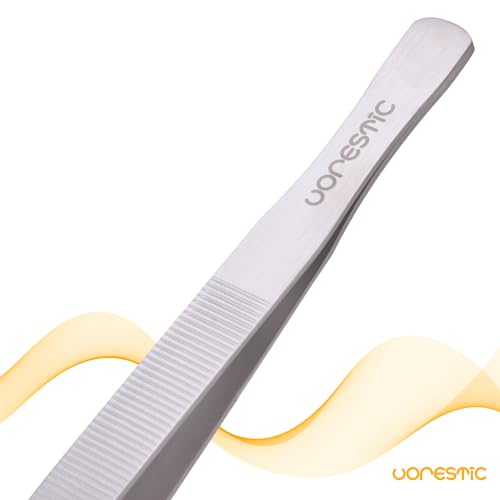VORESTIC Straight Aquarium Tweezers 23.6 Inch, Stainless Steel Long Tweezers for Fish Tank Planting, Aquascaping, Aquarium Plant Care, Terrarium Tool and Long Fish Tank Planting Tongs - color: Straight