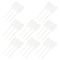 Alipis 100pcs Disposable Droppers Pipettes Plastic Dropper for Plant Aquarium Lab Essential Oils High Transparency
