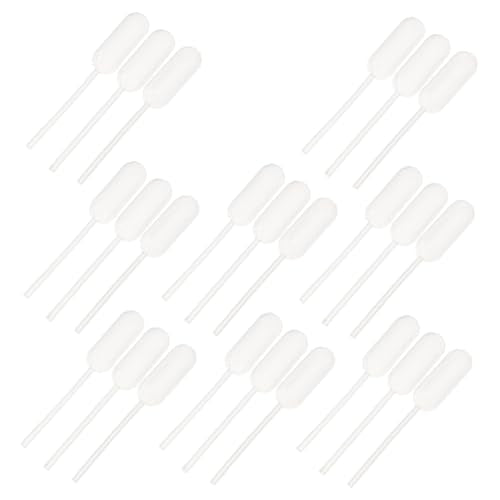 Alipis 100pcs Disposable Droppers Pipettes Plastic Dropper for Plant Aquarium Lab Essential Oils High Transparency