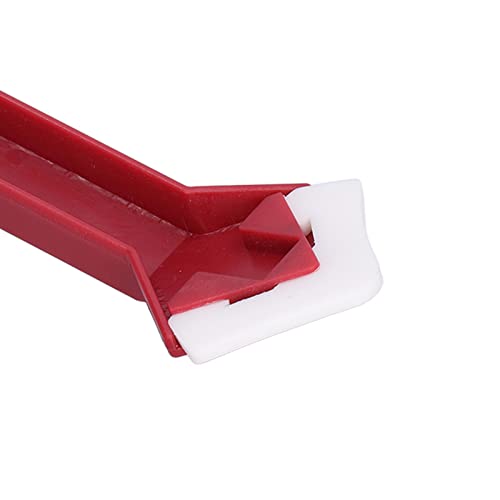 2-Pack Silicone Window Scraper Glass Glue Remover Angle Sealant Tool for Kitchen Bathroom Multi-Surface Cleaning