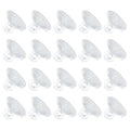 uxcell 20Pcs Aquarium Suction Cup Clips, 5mm Airline Tube Holders Clamps Cup Holder Sucker Tube Suckers for ID Airline Tubing Fish Tank, Clear