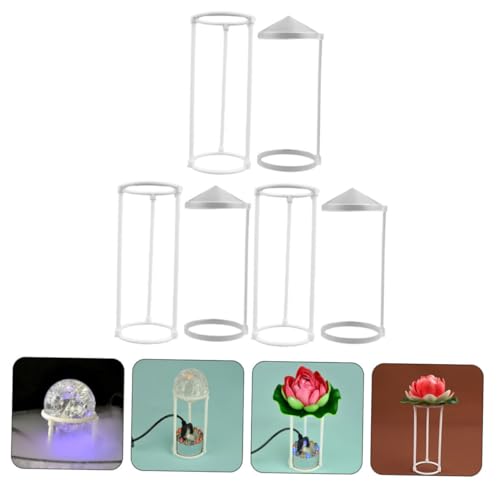 BESPORTBLE 6PCS Humidifier Splash Guard for Fish Tank and Rockery Portable Plastic Humidifier Cover Water Fountain Splash Guard Replacement for Mister and Pond
