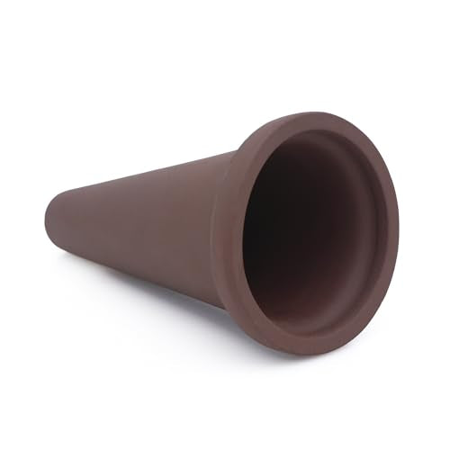 AQUA KT Aquarium Angelfish Fish Breeding Cone Spawning Slates Ceramic Purple for Discus Angle Fish Breeder Box Fish Tank Landscape Decoration