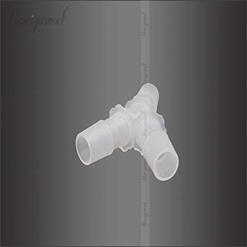 plastic 9/16" Y shape 3 way barbed connector for air hose, water pipe pp polypropylene barb fitting. (Pack of 10 pcs) - style: 10pcs, 9/16" O.D.
