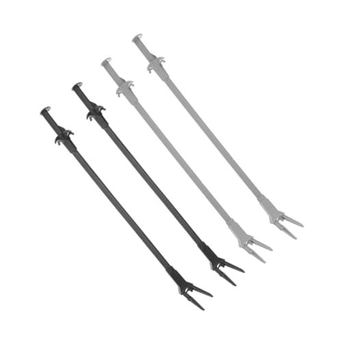 VICASKY 4pcs Extra Long Aquarium Tweezers Sturdy Fish Tank Tools for Planting Cleaning Aquatic Plants Versatile Clips for Feeding Maintenance Aquascaping