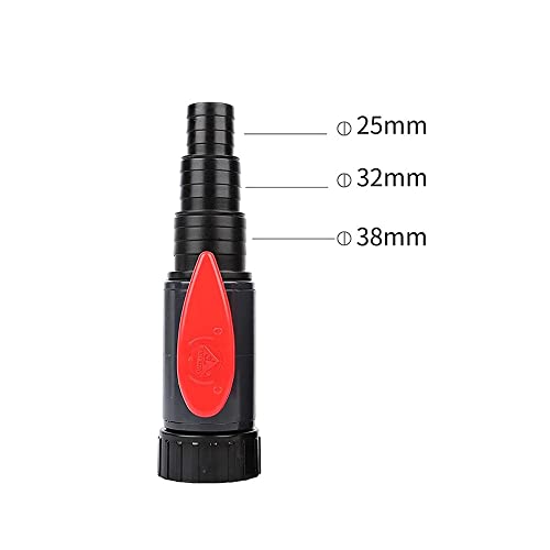 DONGKER 3 Way Hose Connector,Y Distributor Inlet Hose 25/32/38 mm (1"/1.25"/1.5") for Pond Pump Fish Tank Filtration Water Exchange Garden Irrigation - size: ST-02F