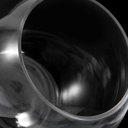 Baluue Round Glass Fish Bowl 5.90In Clear Bubble Vase Terrarium Planter for Hydroponic Plants Flower Display Home Office Decor Compact Size - size: 15.00X15.00X10.00CM