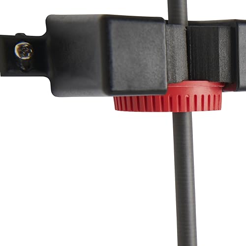 Berkley Twist Lock Fishing Rod Rack, Stores 4 Rods, Black, Soft Foam Grip Pads Protect Rod Finishes, Durable Construction, Easy to Mount with Common Tools - style: Twist Lock Utility 4 Rod Rack