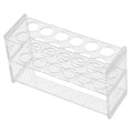 PRETYZOOM 6holes Test Tube Holder Organizer Slot Acrylic Rack for Tubes Lightweight and Portable Storage for Lab Use Secure and Sturdy Design to Prevent Spills