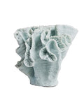 HAUCOZE Coral Decor Ocean Sculpture Statue Modern Home Art Table Centerpiece Gift for Living Room Bookshelf Polyresin 7.5 Inch