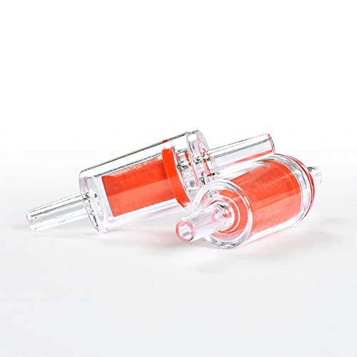Aquarium Air Pump Splitter 7 in 1 Set 2-Way Air Flow Control Lever Valve & 2 Non-Return Check Valves & 4 Suction Cups for Fish Tank Airline Air Tube Hose - color: 2-Way 7-in-1 Kit