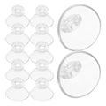 SHINEOFI 20pcs Aquarium Suction Cup Clips and Airline Tube Holders, Soft Flexible Suction Cups for Fish Tank Oxygen Tubing, Aquarium Air Pump Accessories for Stable Hose Fixing