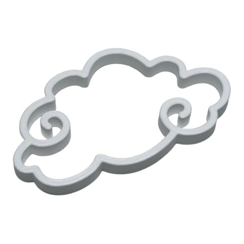 Fish Feeding Portals for Betta & Aquariums | Floating Food Rings & Breathing Windows (Multiple Shapes & Colors) (Cloud - Black) - color: Cloud - Black