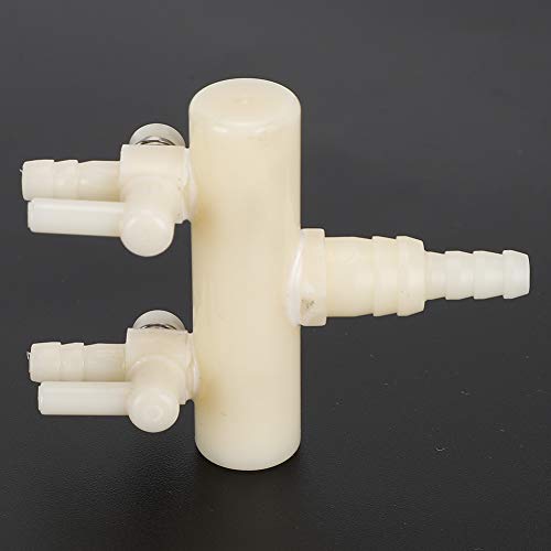 2PCS Aquarium Air Control Lever Valve, Distributor Splitter Pump Accessories Set Plastic Easy Aquarium Air Pump Special Splitter Valve with Diverter Adjustable(S 2 Heads) - color: 2 heads