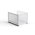 Pull Out Cabinet Organizer, Slide Out Drawers Fixed with Adhesive Nano Film, Pantry Shelves Sliding Drawer Storage Organization for Kitchen/Bathroom/Bedroom (11.8*9.4*8.3inch/30*24*21.2cm) - size: 11.8*9.4*8.3inch/30*24*21.2cm