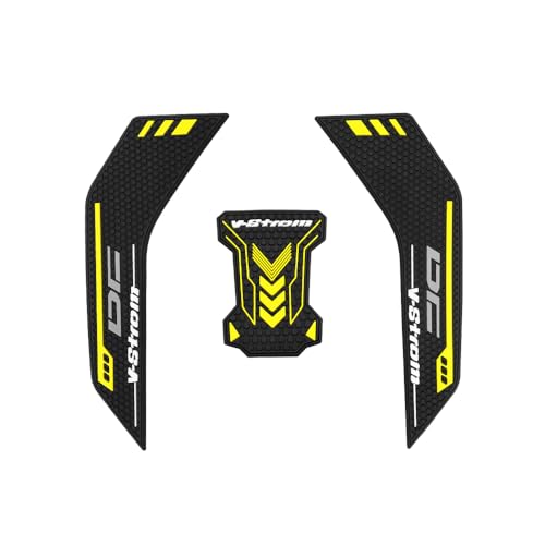 FOR V-Strom 800 DE 800DE Vstrom DL 800 2023 Tank Pad Motorcycle Accessories Protector Rubber material Fuel tank sticker - color: V-Strom 800 DE black