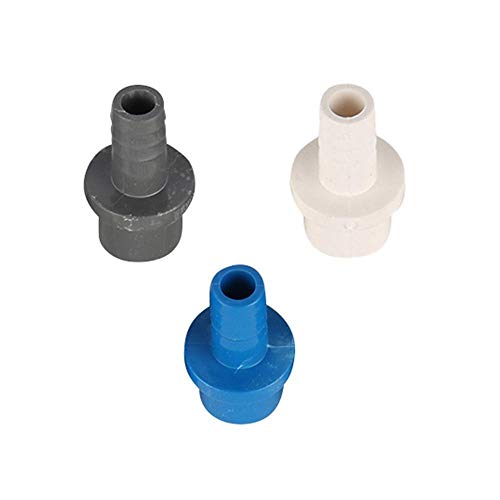 PVC Pipe Fitting Furniture Grade 20 To 12mm PVC Connector Garden Irrigation Hose Adapter Water Pipe Soft Hose Joint Aquarium Tank Fountain Adapter (Color : Grey)