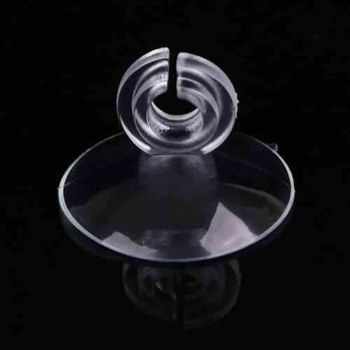 20Pcs Black Aquarium Suction Cup, Cup Holder Sucker Tube Sucker Clear Airline Tube Clips Holders Clamps for Fish Tank Tubing Aquarium Air Pump Accessories, Aquarium Pumps and Filters