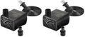 Simple Deluxe 80 GPH Submersible Pump with Adjustable Intake & 6' Waterproof Cord for Hydroponics, Aquaponics, Fountains, Ponds, Statuary, Aquariums & more, Black (Pack of 2) - size: 80GPH-Standard-Pack of 2