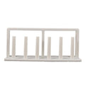 Plastic Test Tube Holder Rack for Aquarium Water Quality Testing Laboratory Tube Organizer Stand for Science Labs