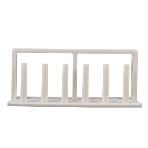 Plastic Test Tube Holder Rack for Aquarium Water Quality Testing Laboratory Tube Organizer Stand for Science Labs