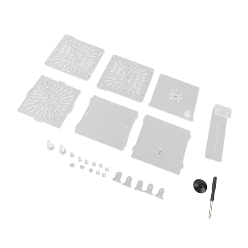 Acrylic Fish Tank Isolation Box | Adjustable Aquarium Hatchery/Breeding Box | Transparent Fish Holder with Suction Cups | 3 Sizes for Fry/Sick Fish (10CM*10CM*10CM) - size: 10CM*10CM*10CM