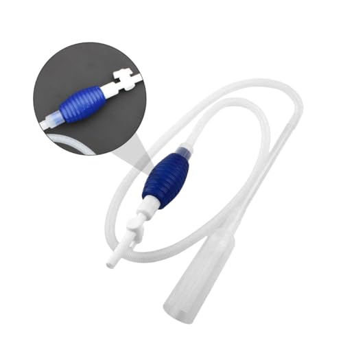 TOYANDONA Aquarium Water Changer Manual Pump Siphon Cleaner Gravel Vacuum Tool Medium Size for Fish Tank Cleaning and Gravel Washing