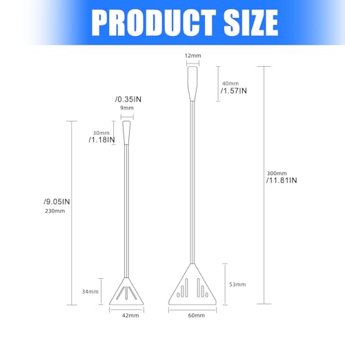 Premium Stainless Steel Sand Leveling Shovel for Aquascaping and Garden Soil Work Featuring Comfortable Grip Handle Plant Shovel - color: 30cm