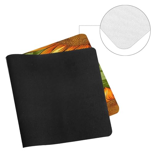 XXL Gaming Mouse Pad Sunflower Vintage Flower XXL Gaming Mouse Pad Large Desk Mat Protector for Desktop, Anti-Slip Rubber Extended Computer Keyboard Mat Writing Pad, 15.7 * 35.4 in,B-1477 - color: B-1477, size: 15.7*35.4 In