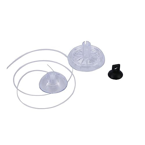 Leadigol 2Pcs Transparent Snail Catcher, Box with Fishing Line Plastic Clear Snail Catcher for Aquarium Fish Tank