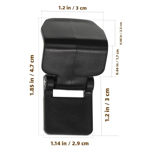 VILLCASE Reptile Feeding Tank Buckles 6 Pack Anti-Escape Lock Clips for Turtle and Amphibian Terrarium Lids Compatible with Nomo Yl-07 Tanks 1.85X1.14X0.98 Inch Durable Plastic Locks