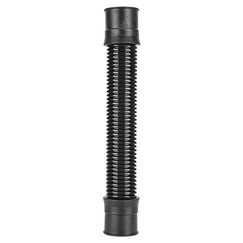 Pssopp Fish Corrugated Hose, EVA Material, ID 32mm, Black, 11.8 Inches, 1 Count, Pond Filtration Tubing - size: ID 32mm