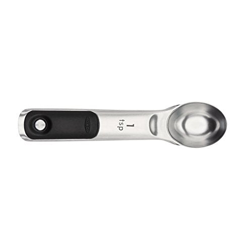 OXO Good Grips Stainless Steel Measuring Cups and Spoons 8-Piece Set,4 Cups and 4 Spoons,(Pack of 2) - size: 8 count (pack of 2), style: Set