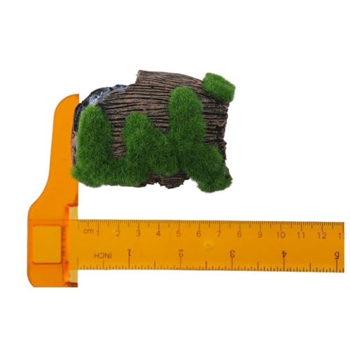 Fish Hiding Cave Fish Tank Ornaments Decorations Cask Broken Barrel for Tank Fish Cave Hide 8.5x6.5x7 cm