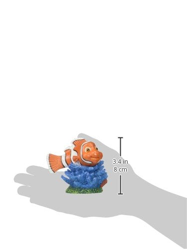 Penn-Plax (NMR21 Finding Nemo Resin Ornament for Aquariums, 3-1/2-Inch
